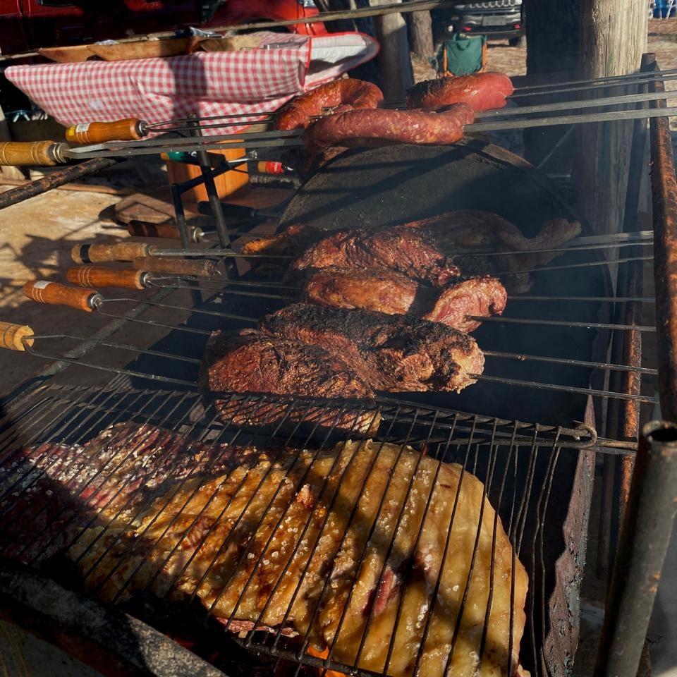 Gastronomia campeira nas expedições